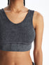 LC Waikiki Women's V-Neck Plain Bustier